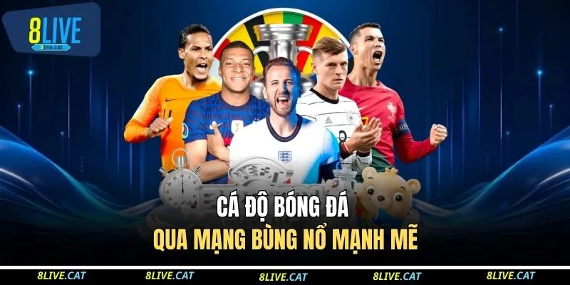 Cá độ bóng đá qua mạng bùng nổ mạnh mẽ